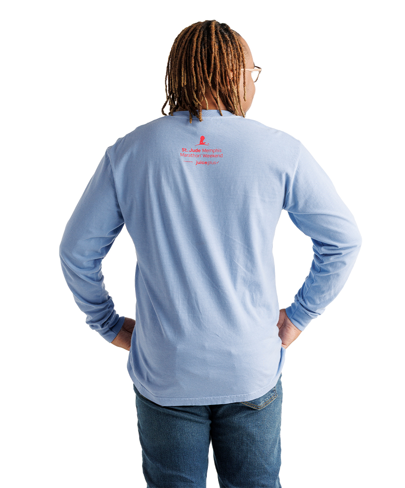 Primary image St. Jude Campus Long Sleeve T-Shirt - Memphis Marathon Weekend